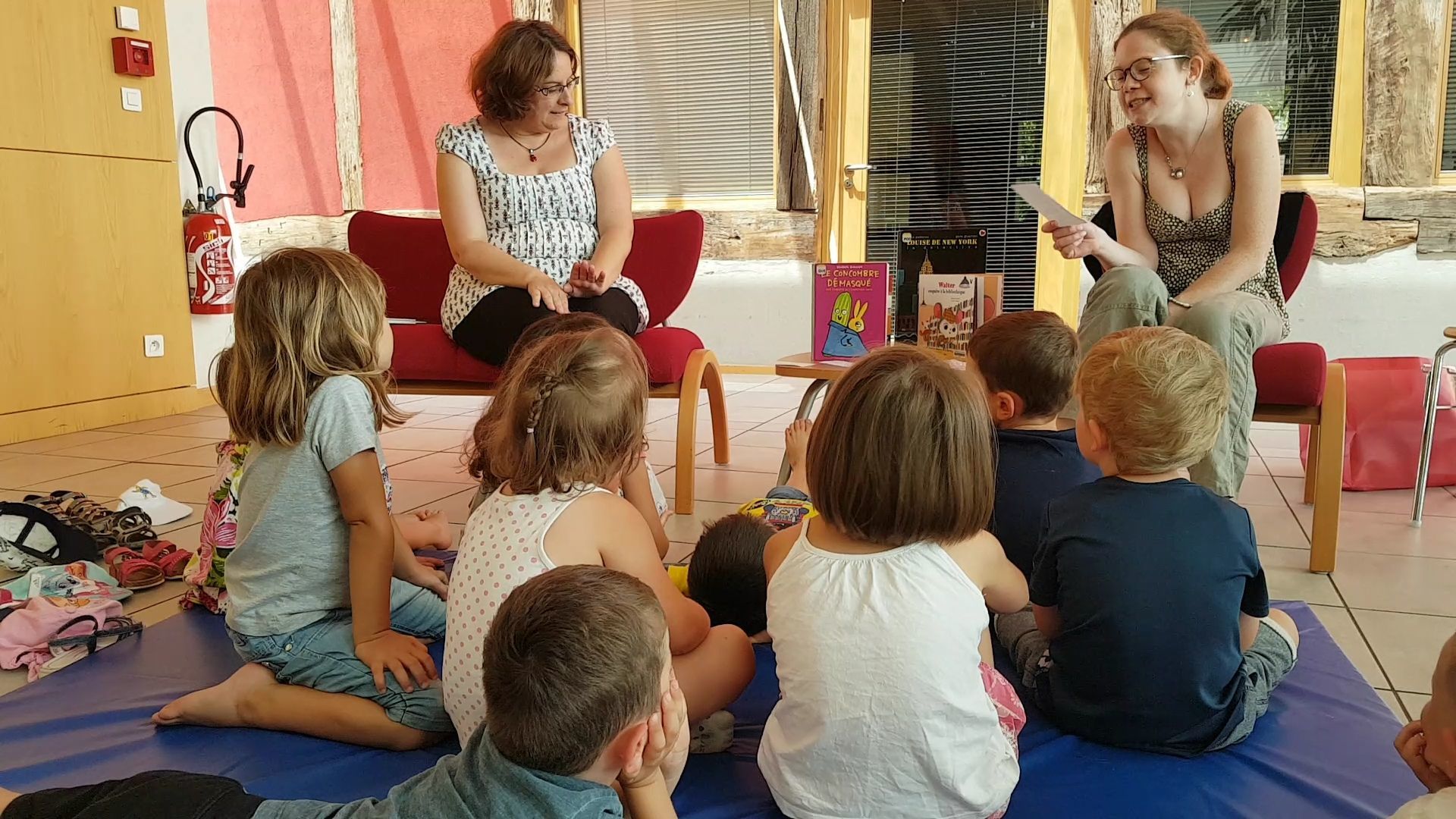 Séance de Lecture "Petites oreilles" à Bantzenheim