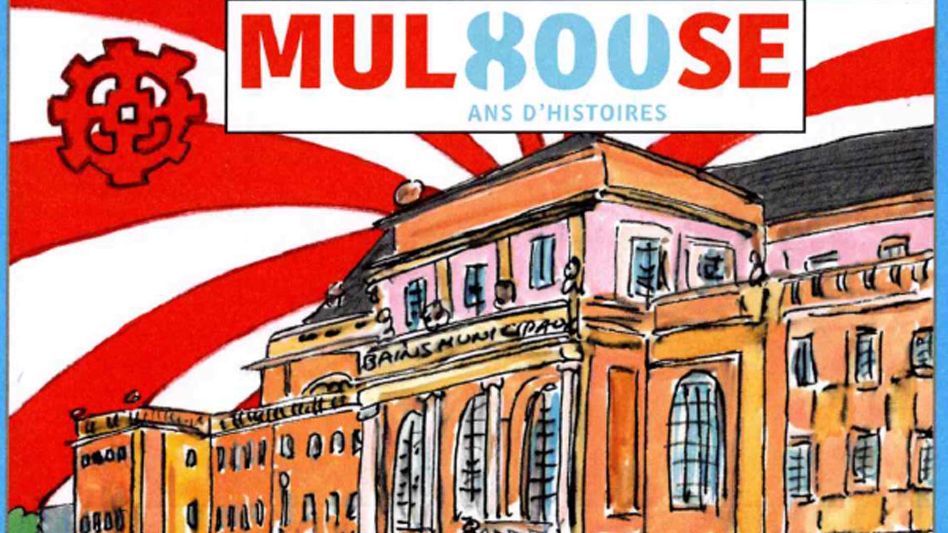 Illustration des Bains Municipaux de Mulhouse